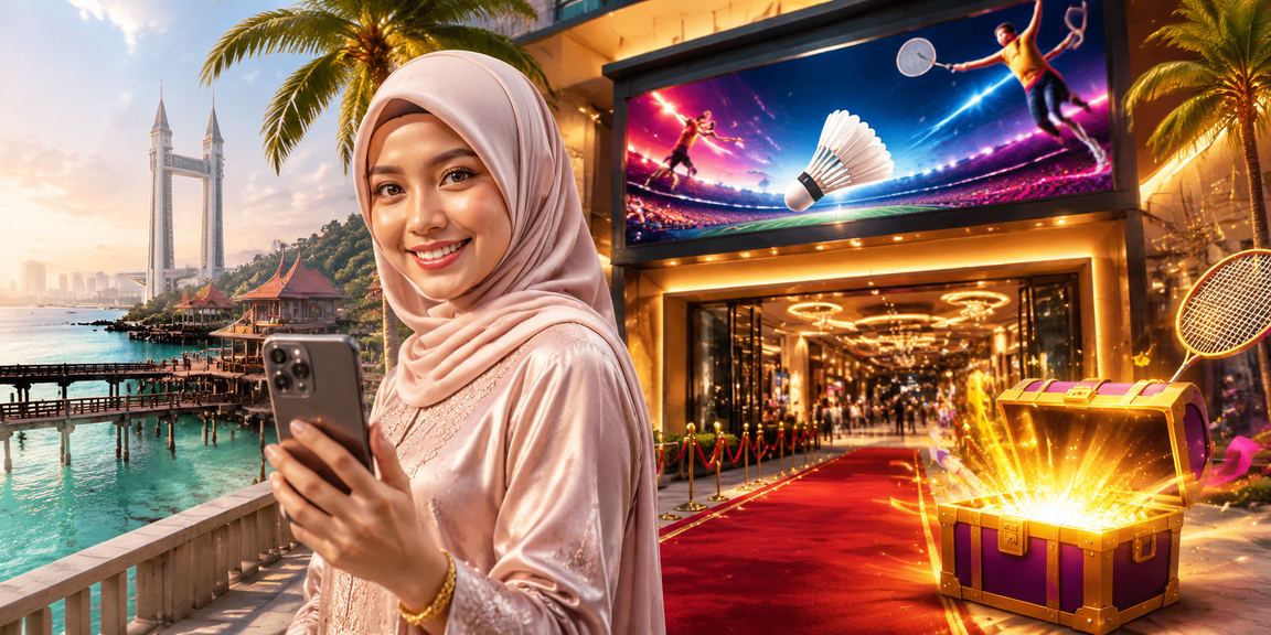 Pengguna Terengganu menggunakan aplikasi loteri yolov8 di telefon pintarnya pada waktu lapang